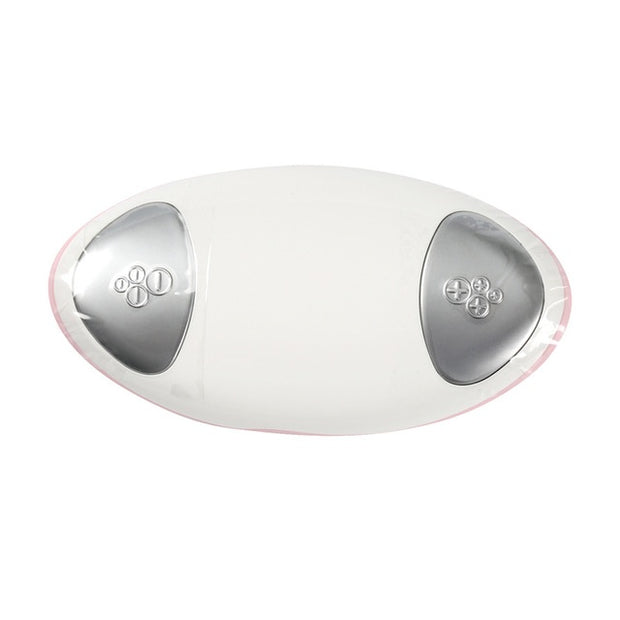 Facial pore cleaner device model JM-101, featuring a sleek design with silver buttons for deep cleansing.