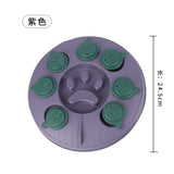 Interactive Slow Feeder Dog Bowl - Puzzle Toy for Pets
