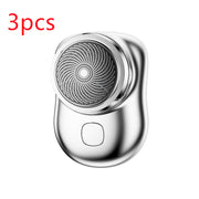 Cordless Shavers Rechargeable USB Electric Shaver Wet & Dry Painless Small Size Machine Shaving For Men