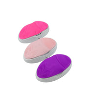 Three facial pore cleaners in pink, light pink, and purple for deep cleansing and blackhead removal.