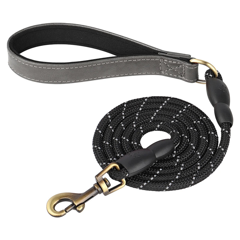 Personalized Dog Collar Leash Set Custom PU Leather Dogs Tag Collars Free Engraved Nameplate For Small Medium Large Dogs Pitbull