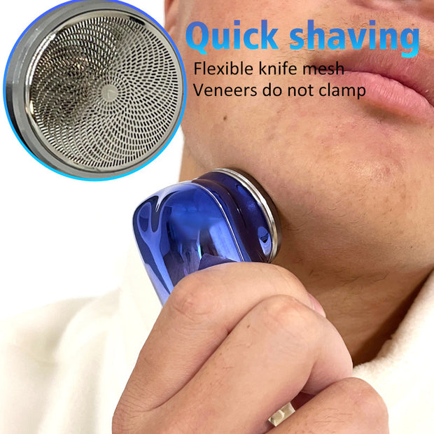 Cordless Shavers Rechargeable USB Electric Shaver Wet & Dry Painless Small Size Machine Shaving For Men