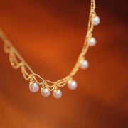Vintage Freshwater Pearl Necklace For Women
