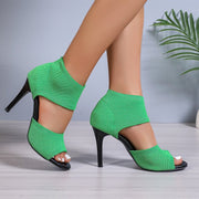 Fashion Fish Mouth Hollow Women's Shoes
