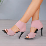Fashion Fish Mouth Hollow Women's Shoes